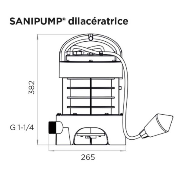 Насос погружной SFA SANIPUMP