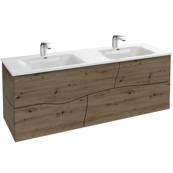 Тумба подвесная Jacob Delafon Sherwood 140 дуб состаренный (EB1835RU-P13)