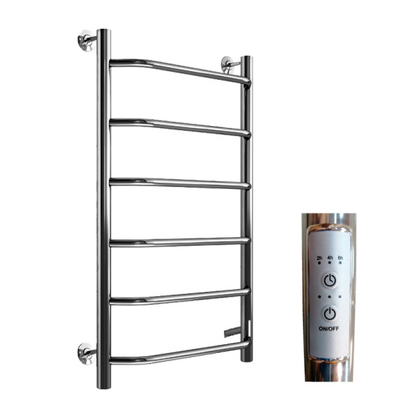Полотенцесушитель электрический Melodia Victory Electro 500*800 П8 cухой ТЭН 103Вт встр.диммер MTRVYE5080, без полочки (MTRVYE5080)