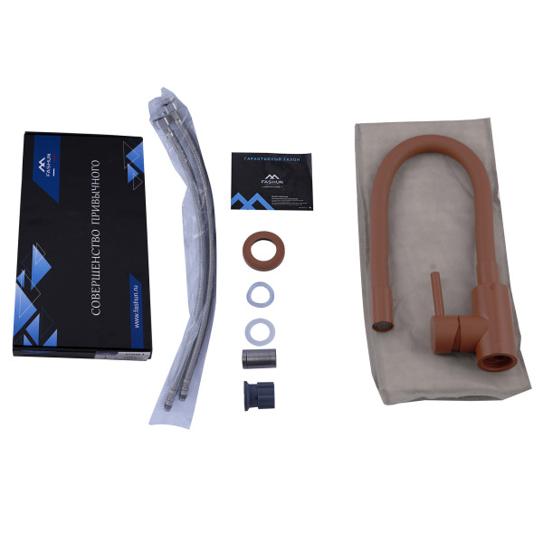 Смеситель для кухни Fashun коричневый (A54101N-16A) Смеситель для кухни Fashun коричневый (A54101N-16A)