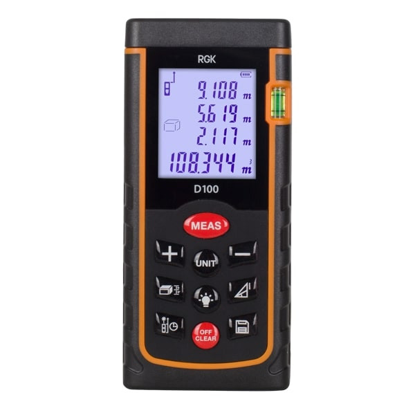 Дальномер лазерный RGK D100 (4610011870040) Дальномер лазерный RGK D100 (4610011870040)