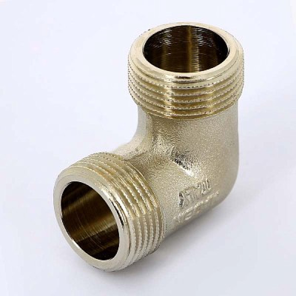 Угольник 3/4" НН Uni-Fitt (никель) 613N3300