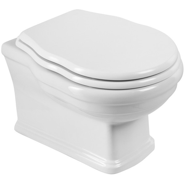 Унитаз подвесной BelBagno Boheme безободковый (BB115CH/BB115SC)