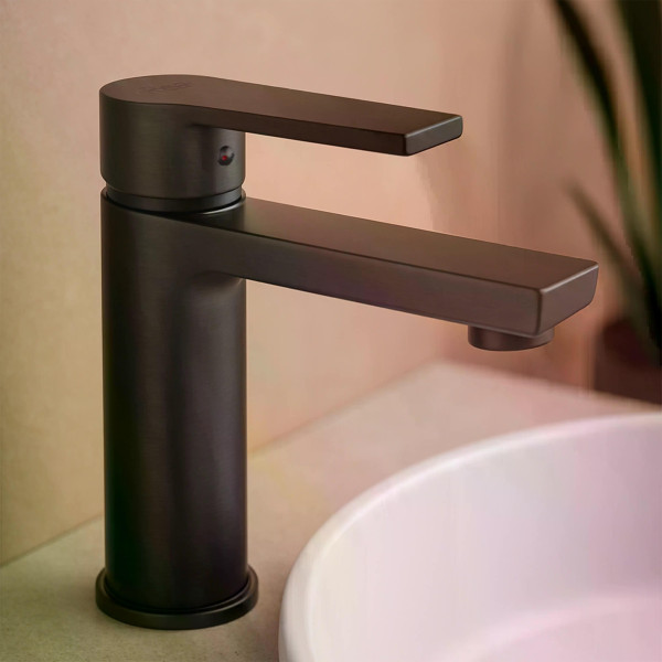 Смеситель для раковины Rea Argus оружейная сталь (REA-B8744) Смеситель для раковины Rea Argus оружейная сталь (REA-B8744)