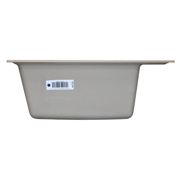 Мойка для кухни Azario Milas 48х42х19,7 сифон в комплекте песочный (CS00097666)