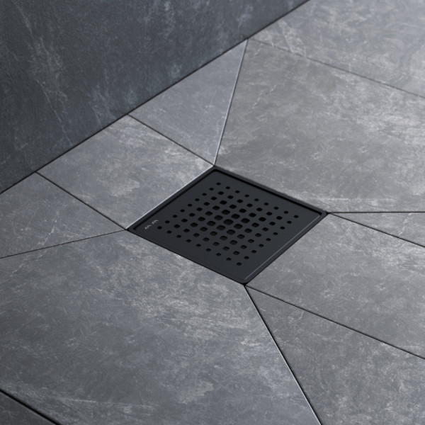 Душевой лоток AM.PM MasterFlow точечный универс затвор Cut Gradient 10 см черн мат (W01BD-P11-010-01BM)