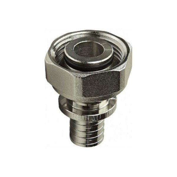 Соединение прямое Rehau Rautitan RX+ 16*3/4"(18) ЕК с накидной гайкой (никель) (11691751001) Соединение прямое Rehau Rautitan RX+ 16*3/4"(18) ЕК с накидной гайкой (никель) (11691751001)