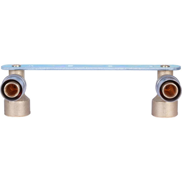 Водорозетка двойная 20x1/2" Stout (пресс) (SFP-0013-001220) Водорозетка двойная 20x1/2" Stout (пресс) (SFP-0013-001220)