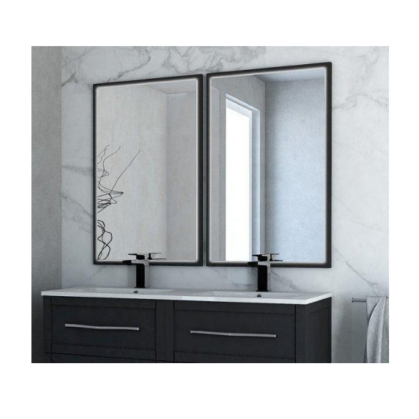 Зеркало с подсветкой Cezares Tiffany 59x90 Nero Grafite (45041) Зеркало с подсветкой Cezares Tiffany 59x90 Nero Grafite (45041)