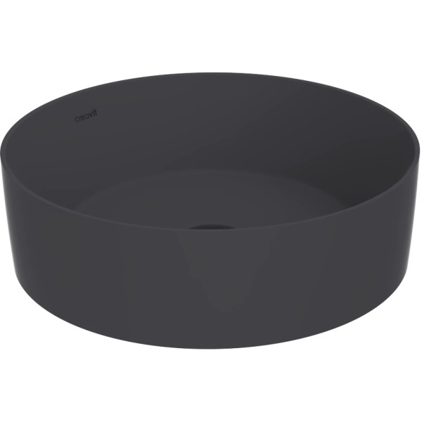 Раковина накладная Creavit Nice 45x45 черный (NC045-00AM00E-0000)