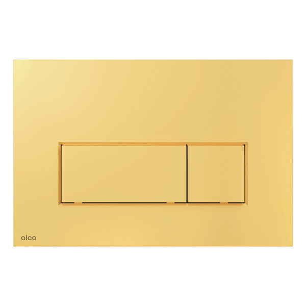 Клавиша смывная Alcaplast Thin золото глянцевое (M575)