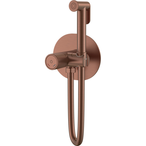 Смеситель с гигиеническим душем Boheme TECH BRB (брашированная бронза) (157-BRB) Смеситель с гигиеническим душем Boheme TECH BRB (брашированная бронза) (157-BRB)