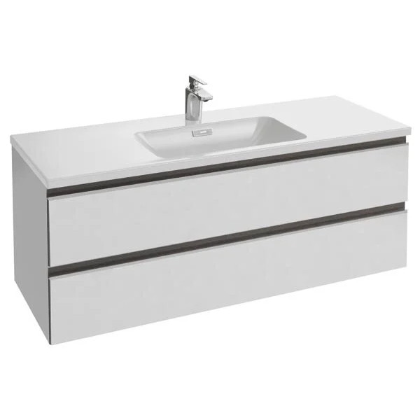 Тумба подвесная Jacob Delafon Vox 120 белый глянец (EB2021-RA-G1C)