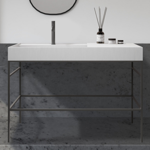 Раковина напольная Stein (белый матовый) Раковина напольная Stein (белый матовый)