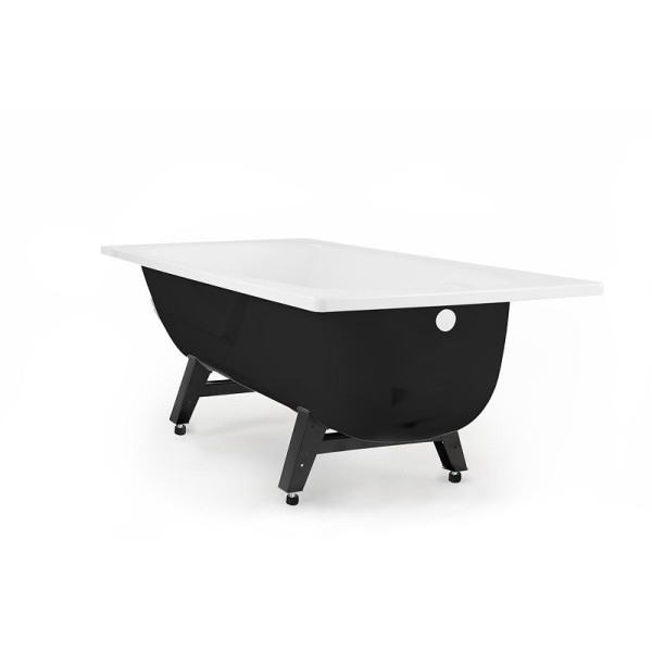 Ванна стальная ВИЗ Reimar 150x70 форма Сома с каркасом ОР-01205 (R-56901)