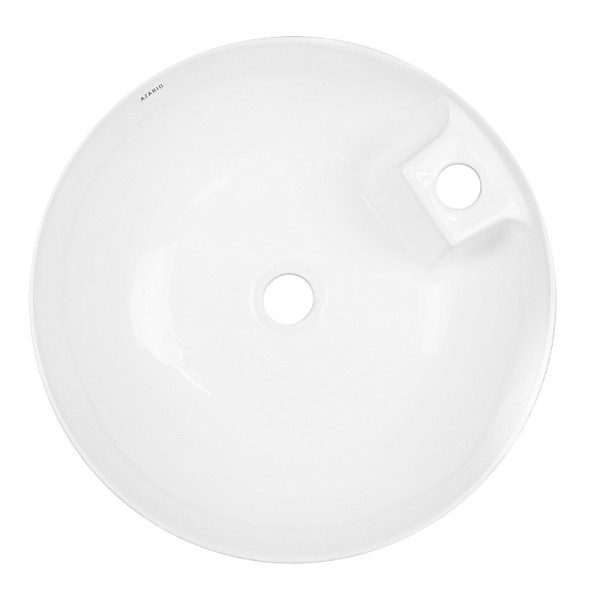 Раковина накладная Azario 45,5x45,5x15 белая матовая (AZ-3218)