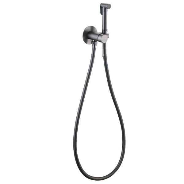 Смеситель с гигиеническим душем Abber Wasser Kreis никель (AF8125NG) Смеситель с гигиеническим душем Abber Wasser Kreis никель (AF8125NG)