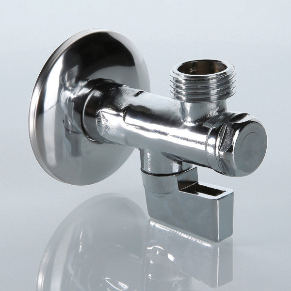 Кран угловой 1/2"х1/2" НН шаровый Valtec с чашкой и фильтром VT.282.N.0404