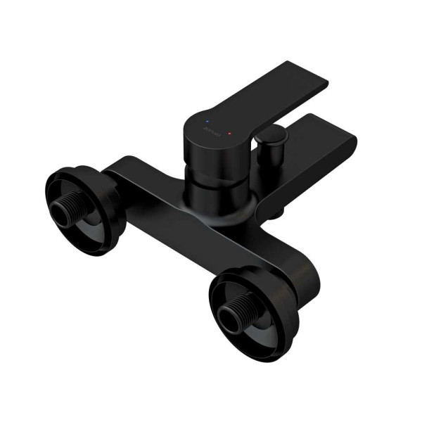 Смеситель для ванны и душа Cersanit Brasko черный (А63108)