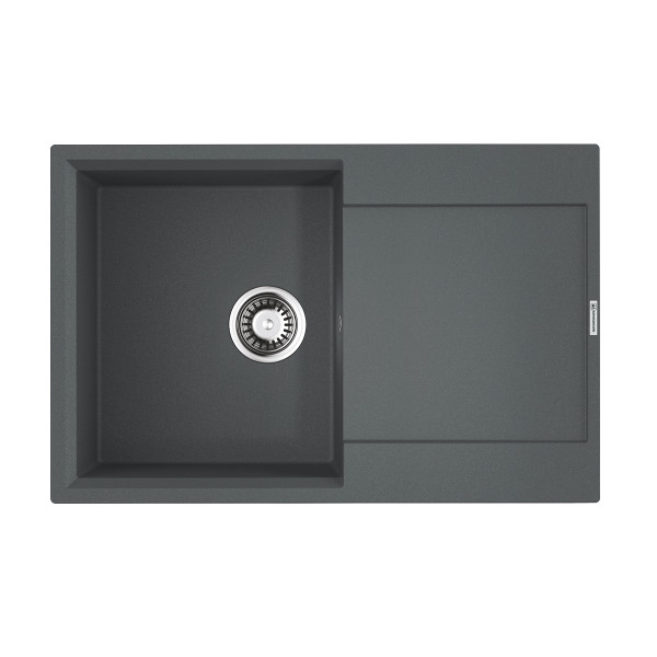 Мойка для кухни врезная Omoikiri Daisen 78T-GR Tetogranit/leningrad grey (4993584)