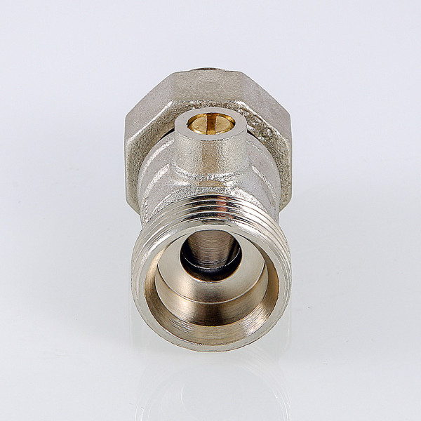 Фитинг со встроенным шаровым краном 1/2"*3/4"(18) евроконус Valtec VT.345.R.N (c адаптером) (VT.345R.N.05) Фитинг со встроенным шаровым краном 1/2"*3/4"(18) евроконус Valtec VT.345.R.N (c адаптером) (VT.345R.N.05)