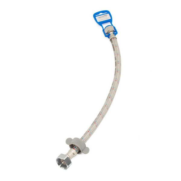 Подводка гибкая для воды 2000 мм 1/2" ВВ Azario LUXe (силик.оболочка)(AZLux719) Подводка гибкая для воды 2000 мм 1/2" ВВ Azario LUXe (силик.оболочка)(AZLux719)