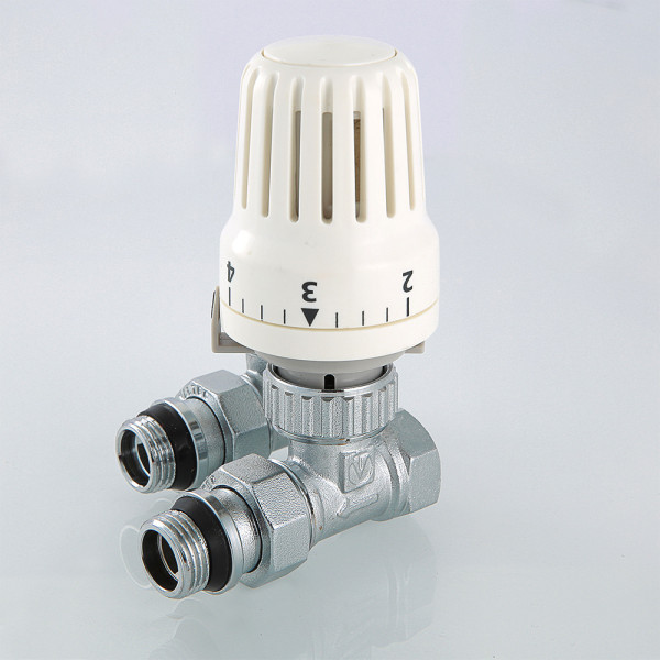 Комплект термостатический прямой 1/2" Valtec VT.046.N (3 в 1) (VT.046.N.04)