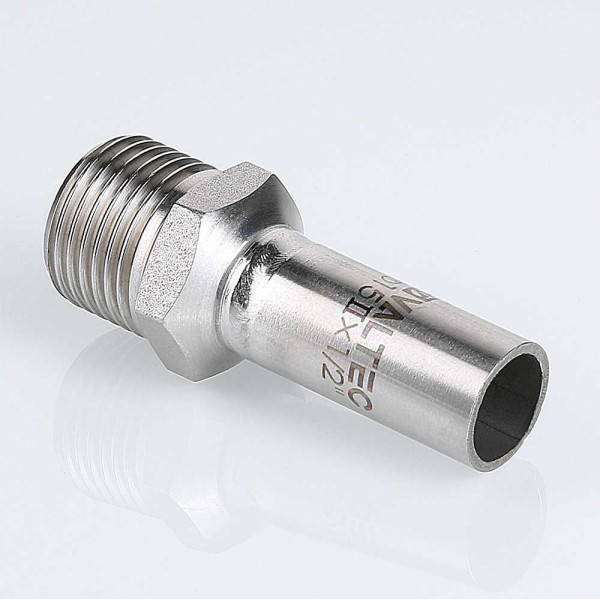 Вставка резьбовая Valtec 18*1/2"Н (нерж.ст., пресс) (VTi.906.I.001804) Вставка резьбовая Valtec 18*1/2"Н (нерж.ст., пресс) (VTi.906.I.001804)