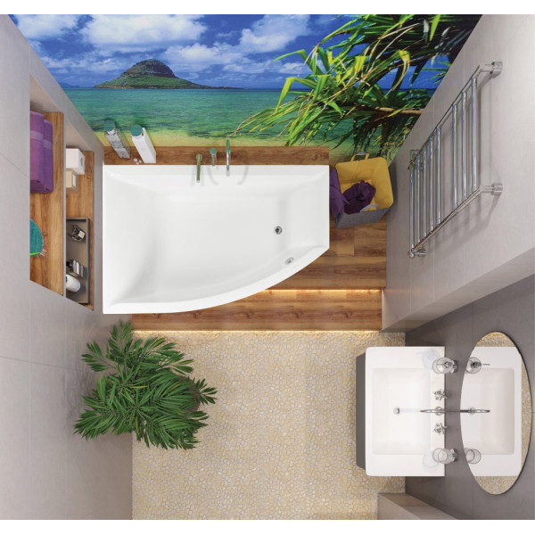 Ванна акриловая VagnerPlast Veronela OFFSET 160 L 160х105х45 (VPBA160VEA3LX-01) Ванна акриловая VagnerPlast Veronela OFFSET 160 L 160х105х45 (VPBA160VEA3LX-01)