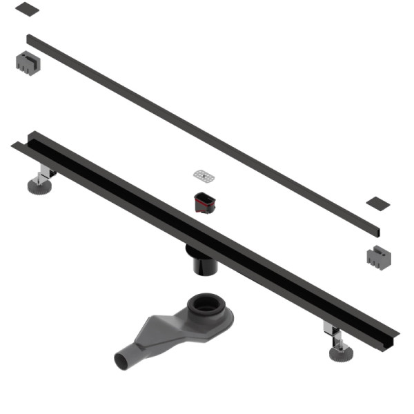 Душевой трап RGW SDR-50B 80 см черный (76215080-04) Душевой трап RGW SDR-50B 80 см черный (76215080-04)