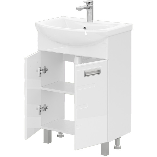 Тумба напольная Volna Joli 560x800 белая (tnJOLI60.2D-01) Тумба напольная Volna Joli 560x800 белая (tnJOLI60.2D-01)