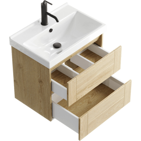 Тумба подвесная Aqwella Astrid 568x400x525 дуб давос натуральный (AST0106DD)