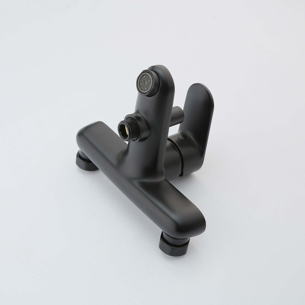 Смеситель для ваны и душа Aquatek Ника черный матовый (AQ1840MB) Смеситель для ваны и душа Aquatek Ника черный матовый (AQ1840MB)