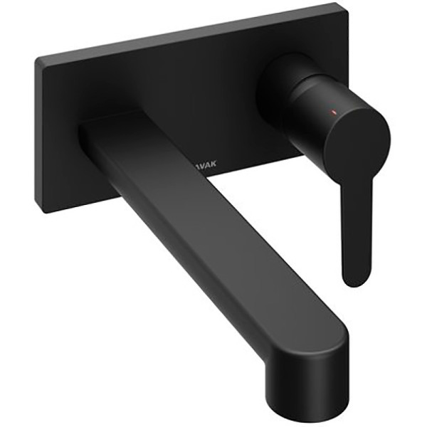 Смеситель для раковины Ravak PU 019.20 внешняя и внутренняя часть черный (X070184)