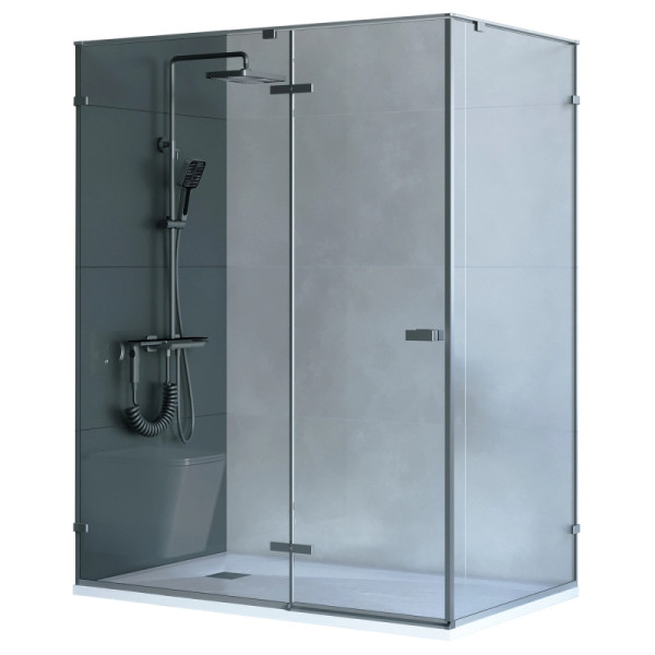 Душевой уголок RGW StilvollSV-040-Gr 150x100x200 стекло матовое, профиль серый (353204050-210) Душевой уголок RGW StilvollSV-040-Gr 150x100x200 стекло матовое, профиль серый (353204050-210)