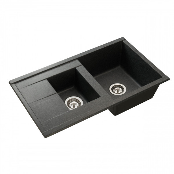 Мойка для кухни врезная Aquaton Делия 87 510x870x218 графит (1.A716.2.32D.E21.0) Мойка для кухни врезная Aquaton Делия 87 510x870x218 графит (1.A716.2.32D.E21.0)