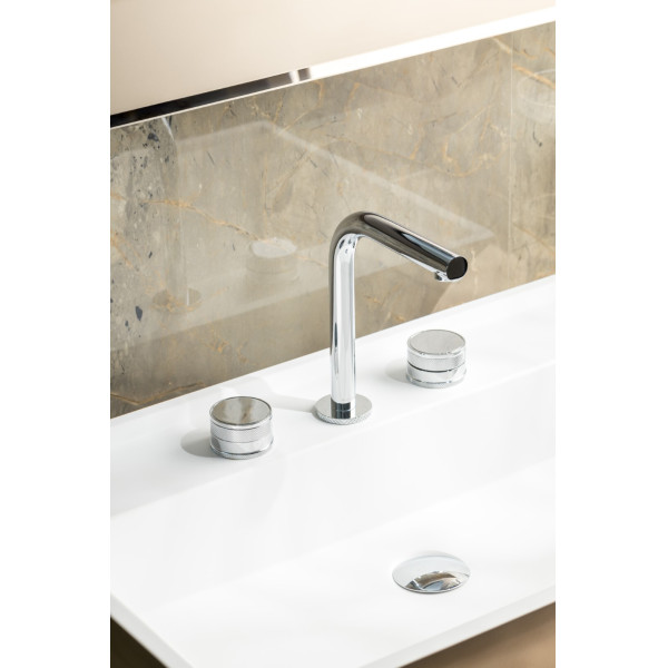 Смеситель для раковины на 3 отв.Boheme PRESTIGE CR (хром) (152-CR-PR)