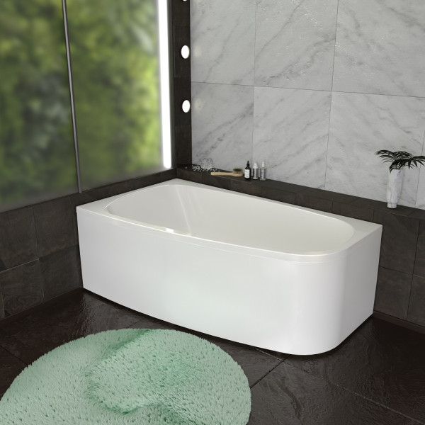 Ванна акриловая Радомир Рона 148х80 левая, на каркасе (1-01-0-1-1-342)