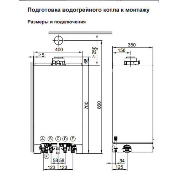 Котел газовый конденсационный двухконтурный Viessmann Vitodens 100-W 4,7-26,0 (4,3-23,7) 26 кВт (B1KC032) 