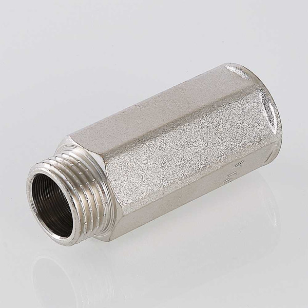 Удлинитель шестигранный 1/2"х30 мм. Valtec (никель) (VTr.197.N.0430) Удлинитель шестигранный 1/2"х30 мм. Valtec (никель) (VTr.197.N.0430)