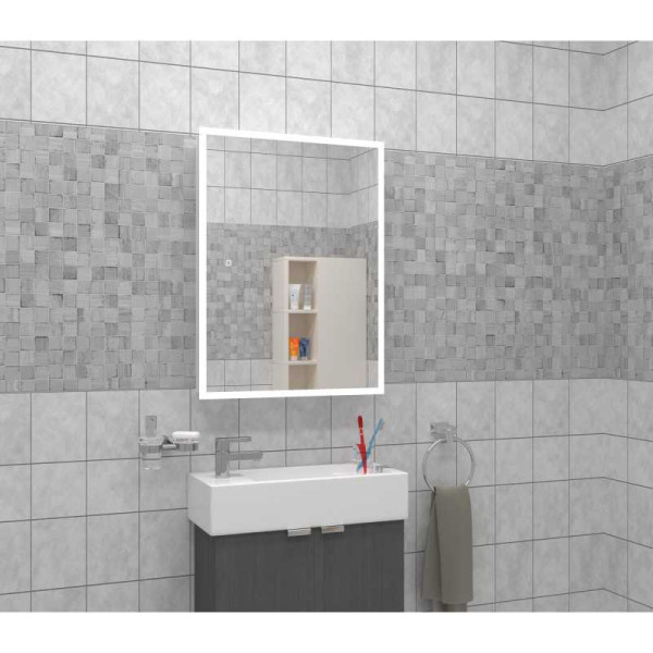 Шкаф зеркальный Континент Reflex LED 600х800 (МВК025) Шкаф зеркальный Континент Reflex LED 600х800 (МВК025)