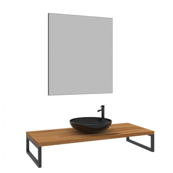 Консоль под раковину Orka Kestel 1200x500x210 дуб (3001043)