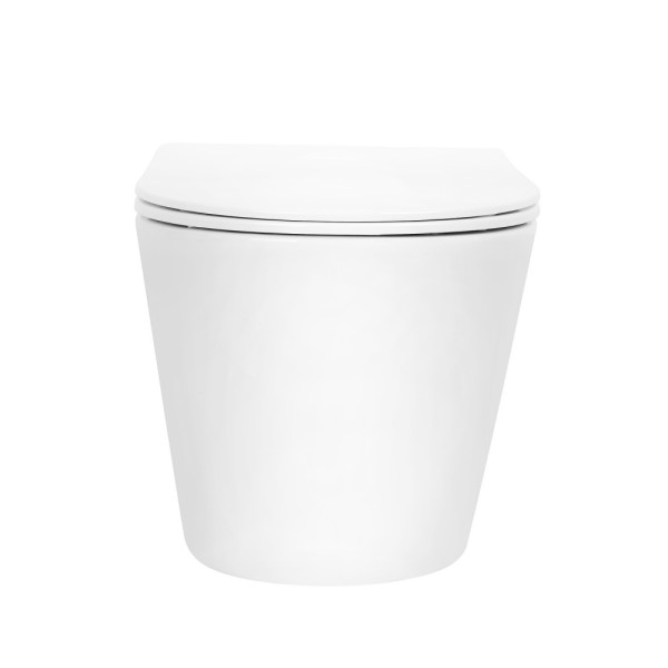 Унитаз подвесной Abber Bequem 355x490x360 белый матовый (AC1102TMW) Унитаз подвесной Abber Bequem 355x490x360 белый матовый (AC1102TMW)