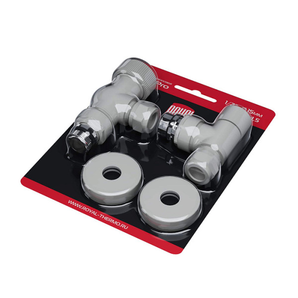 Комплект термостатический осевой 1/2"х15 мм Royal Thermo Design Pro М30х1,5 (Белый) (RATVXO11215WH) Комплект термостатический осевой 1/2"х15 мм Royal Thermo Design Pro М30х1,5 (Белый) (RATVXO11215WH)