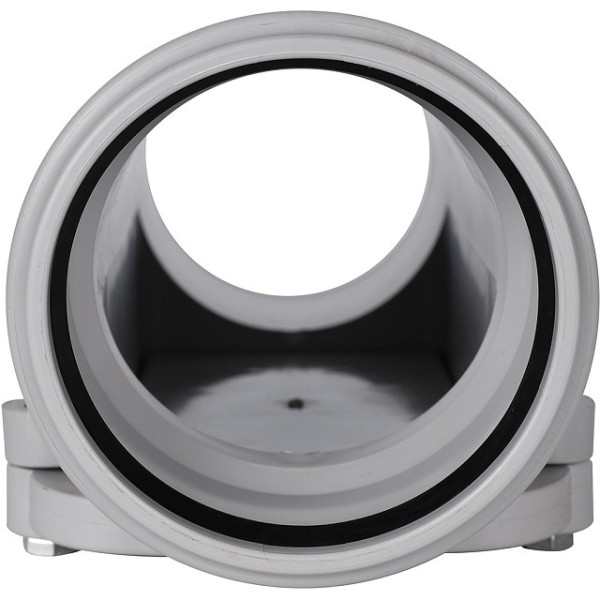 Ревизия 110 Stout с прямоугольной крышкой (PP, серая) SKB-0014-000110
