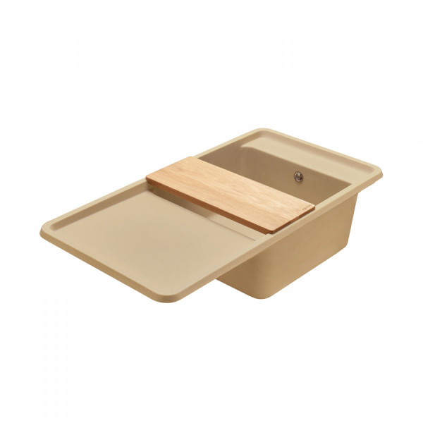 Мойка для кухни врезная Aquaton Беллис 510x970x250 латте (1.A725.1.32B.S26.0) Мойка для кухни врезная Aquaton Беллис 510x970x250 латте (1.A725.1.32B.S26.0)