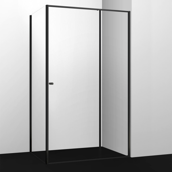 Душевой уголок WasserKraft Dill 120*80*200 стекло прозрачное, профиль черный (61S06) Душевой уголок WasserKraft Dill 120*80*200 стекло прозрачное, профиль черный (61S06)