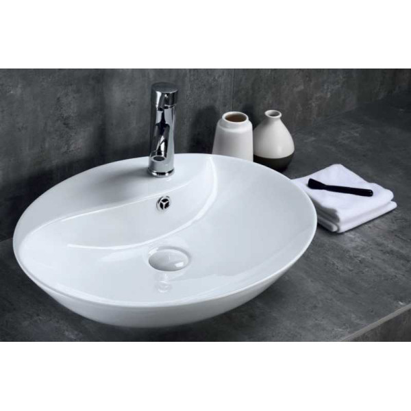 Раковина накладная BelBagno белая (BB1370) Раковина накладная BelBagno белая (BB1370)