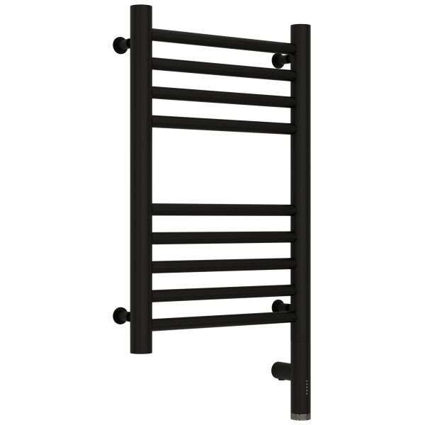 Полотенцесушитель электрический Сунержа Богема 3.0 прямая 500x300 провод справа матовый чёрный (31-5805-5030)