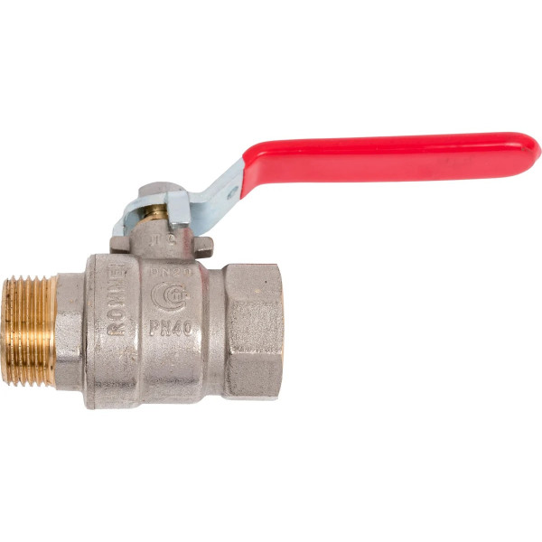 Кран 3/4" ВН шаровый Rommer (ГОСТ, красная ручка) RBV-0002-2210320 Кран 3/4" ВН шаровый Rommer (ГОСТ, красная ручка) RBV-0002-2210320